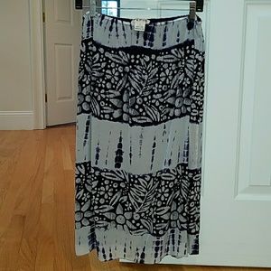 Tie Dye chiffon skirt